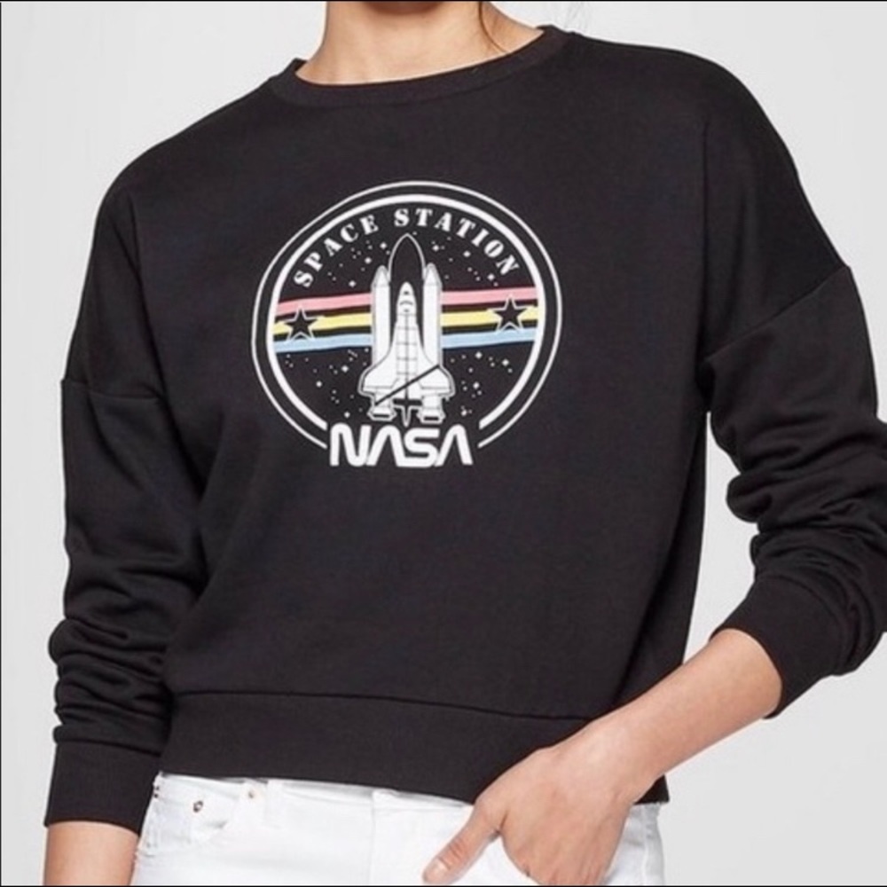 Woman’s Medium Child’s XXL NASA Sweater